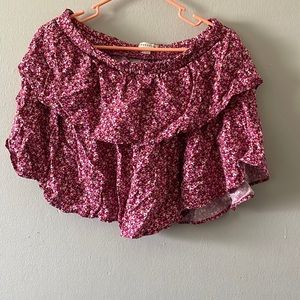 Aeropostale flower skirt!